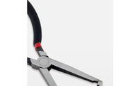 Heat-Treated Automotive Cutting Plier Forged Serrated Cutting Plier Curved Handles Long Reach Wire Snips for Auto Repair, Small-Space Work
