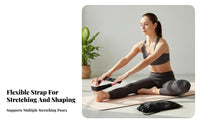 Split Training Band Adjustable Length Splits Training Band Padded Foot Loops Leg Stretcher Strap for Stretching Practitioners, Gymnasts, Gym, Warm-Ups