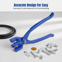 Universal Pipe Wrench, Cooling Water Pipe Assembly Tool, Multi-Purpose Pliers for Spray, Oil, Air Hose, Flexible Joint Tube