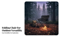 Folding Camping Chair Foldable Portable Picnic Chair Compact Folding Camping Stool for Campers, Gardeners, Hiking, Backyard, Gardening