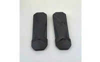 Armrest Pads with Mounting Plate Carbon-Fiber-Style Chair Arm Pads with Mounting Holes Office Chair Armrests Easy to Install