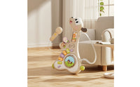 Dog Guitar with Mike Sensory Guitar and Mike Set Interactive Music Station Adjustable Instrument Safe for Toddlers