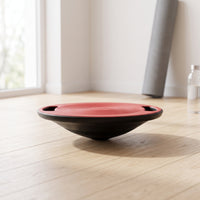 Balance Board with Handles Grip Round Balance Portable Wobble Board with Handles for Central Strength Training, Rehabilitation