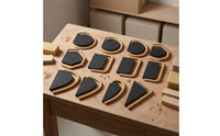 12 Pieces Mug Handle Form Easy to Glazed Pottery Mug Handle Form Sturdy Craft Tool