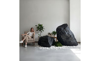 2 Pieces Faux Rock Realistic Artificial Rock Looking Faux Boulder for Visual Merchandisers, Photographers, Stage Design, Photography Studios