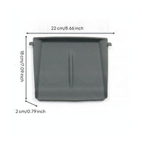 Easy-to-Clean Electric Vehicle Console Charging Pad Car Accessory Ribbed Texture