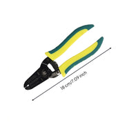 Multi Function Wire Insulation Remover Pliers Compact Wire Insulation Remover with Body Comfortable Grip Crimping Tool for Electricians