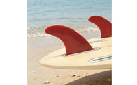 3 Pieces   Surfboard Fins Fiberglass Reinforced Thruster Fin Set Lightweight Design Surfing Equipment