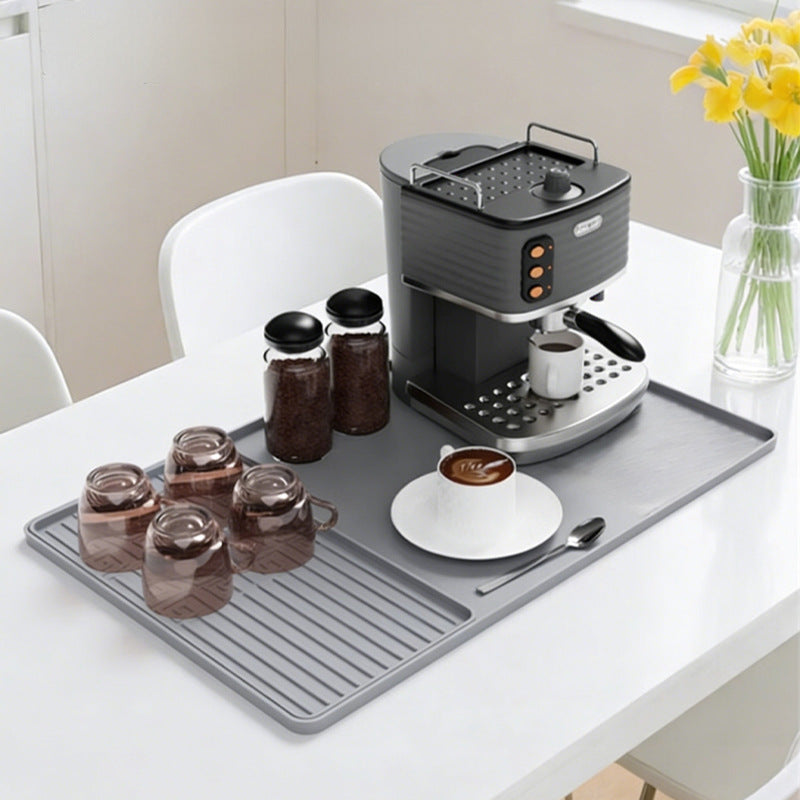 Retro Style Silicone Coffee Machine Mat