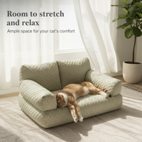 Cooling Washable Pet Sofa Bed for Small to Medium Dogs and Cats
