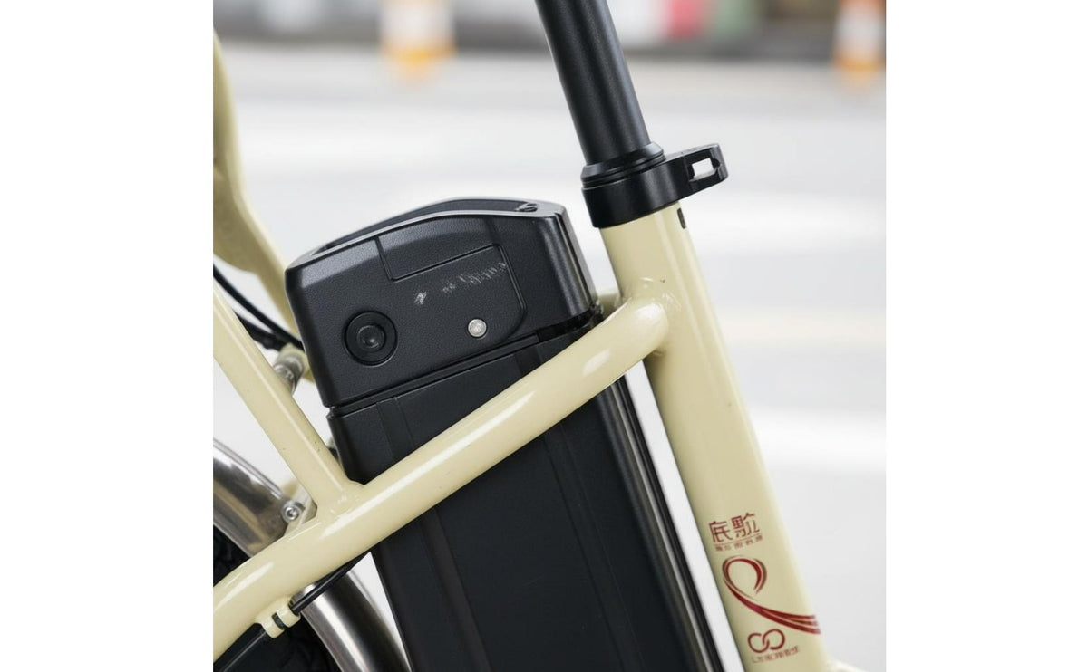 Multiple Riding Modes 7 Speed Electric Bike Long Range Electric Bicycle with Removable Battery Disc Brakes City Electric Bike LED Display for Adults, Commuting