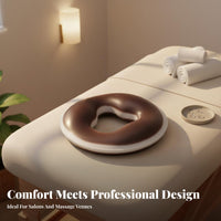Easy to Clean Massage Bed Face Cradle Skin-Friendly U-Shaped Face Pillow Oil Resistant for Beauticians, Chiropractors, Tattoo Studio, Travel