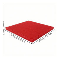 Interlocking Dry-Land Ski Training Board Slim Ski Training Board with Bristles Flexible Practitioner Compact for Skiers