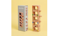 Wooden marble track Toy Tall Rectangular Marble Track Set Problem Solving for Children