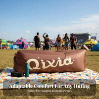 Wind-Inflated Lounger Portable Wind-Filled Recliner Lightweight wind-inflated lounger for event& travelers, Beach Lovers, Music concerts, Traveling, Picnics