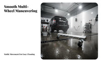 Pressure Washer Underbody Cleaner Versatile Use Car Chassis Washer on Wheels Two-Way-Function Undercarriage Cleaner for Garage