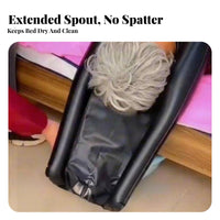 Easy Storage Inflatable Hair Washing Basin Comfortable Neck Rest Inflatable Hair Washing Tray Lightweight for Women, In Bed, Travel