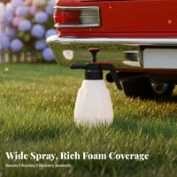 Car Wash Foam Cannon Sturdy Thickened Body Hand Pump Foam Sprayer for Gardening