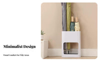 Umbrella Stand Holds Various Sizes Umbrellas Umbrella Storage Rack Water Resistant for Business Owners, Office Workers, Hallway, Mudroom, Hotel