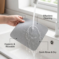 Silicone Floor Drain Cover for Sink, Toilet Drain Seal for Odor Control, Sewer Cover Plug for Homeowners Floor Drain