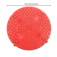 Acupressure Foot Mat Raised Nodes Foot Acupressure Mat Pressure Point Pad TPR Wellness Equipment Round