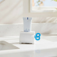Manual Toothpaste Dispenser with Crank Waste-Reducing Toothpaste Tube Dispenser Compact Dispenser Reusable for Bathroom