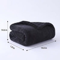 Thick Microfibre Cloth Car Drying Towel, High Absorbency Microfibre Cloth for Automotive Detailing, Spiral Pile Low-Lint Car Cleaning Towel