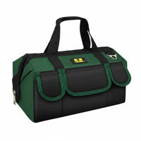 Wear Resistant Canvas Tool Bag Large Capacity Heavy Duty Tool Tote Thickened for Electricians, Carpenters, Job Site, Workshop