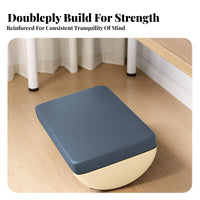 under-table Footrest Improves Posture Foot Stool Easy Assembly for Gaming Setup