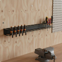 Heavy Duty Wall Mounted Tool Organizer Organized Storage Screwdriver Organizer Stable for Workshop