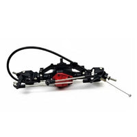 Wireless Controllable 1/10 Scale Crawler Axle Set Upgrade Part RC Car Differential Lock Axles for Rock Crawling, Away-Road