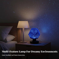 Star Caster Romantic Atmosphere Celestial Light Caster 360° Rotation Celestial Display Night Light for Family, Adults, Bedroom, Relaxation, Parties