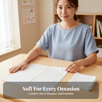 White Cotton Handkerchief Soft & Skin-Friendly Blank DIY Handkerchief Reusable