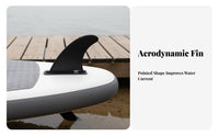 Detachable Stand-up Paddleboard Fin Improves Tracking Insert-in Surfboard Fin No Tools Needed Enhanced Stability