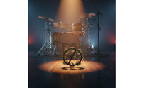 Cymbal Sound Enhancer Double Row Cymbal-topHat Gear for Drummers, Music Performance