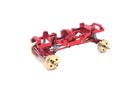 Damping System Kit with Shock Absorbers Aluminum Shock Absorber Kit Replacement Mount for Hobbyists