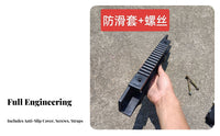 Anti-Slip Ladder Pole Grip Heavy Duty Ladder Pole Grip Hardware Accessory for Contractors, Professionals, Construction Sites, Outdoor