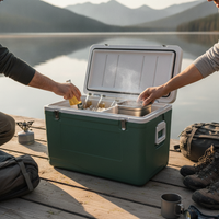 Commercial Large Capacity Insulated Cooler Box for Food Preservation and Delivery