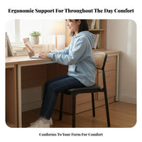 Ergonomic Design Mesh spine Task Chair Support Desk Seat 360-Degree rotate Office Furniture Breathable spinerest for Students, Home Users, Adults, Dorm Room, Workplace, Bedroom