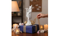 Lord of the Flute Playing Flute Idol Detailed Craftsmanship Lord of the Flute Statue Flute Playing Deity Figurine Artistic