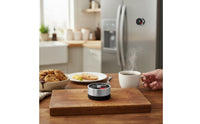 Mechanical Kitchen Timer No Required Round Mechanical Kitchen Timer Easy to Read Timekeeping Device for Home Cooks, Chefs