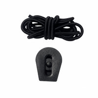 Elastic Paddle Board Securing Cord Flexible Deck Tie-down Rope with Buckle Heavy Duty Bungee Cords Weather Resistant for Paddleboarding, Water Sports