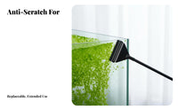 Algae Remover Stainless Steel Head Safe on Glass for Aquariums