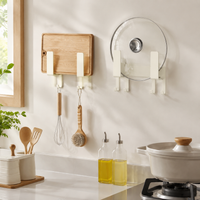 pot lid and cutting board rack