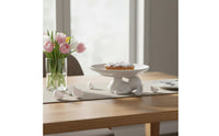 Easter Decor Rabbit Cake Stand Modern Design Bunny Cake Stand Easy to Clean Ceramic Rabbit Pedestal Plate Ideal Gift for Parties