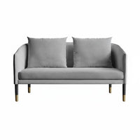 Nordic Inspired Upholstered Single Sofa Modern & aesthetic Upholstered Single-Seater Minimalist living space design Room Furniture Space-Saving for Apartment Dwellers, homeowners, Young Adults, perusing niche, Home Office, Reception Area, Bedroom