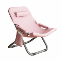 Reclining Function Foldable Recliner Sofa-Like Comfort Lounge Chair Sturdy Frame Portable Furniture Erand Gonomic for Office Workers, Homeowners, Balcony, Outdoor, Backyard, Poolside