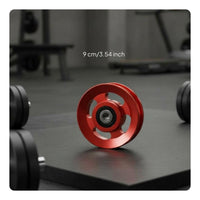 Effortless Operation Silent Bearing Pulley Wheel Wear-Resistant Aluminum Alloy Cable Pulley Low Friction Heavy Duty