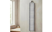Sturdy Hanging Roll Organizer Cylindrical Slots Vertical Roll Storage Bag Oxford Cloth Vinyl Storage Organizer PVC