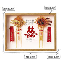 Box Frame A4 3D Frame Shadow Box Deep Type MDF 21×29.7cm For Wedding Welcome Space, Dried Flowers and Art Display